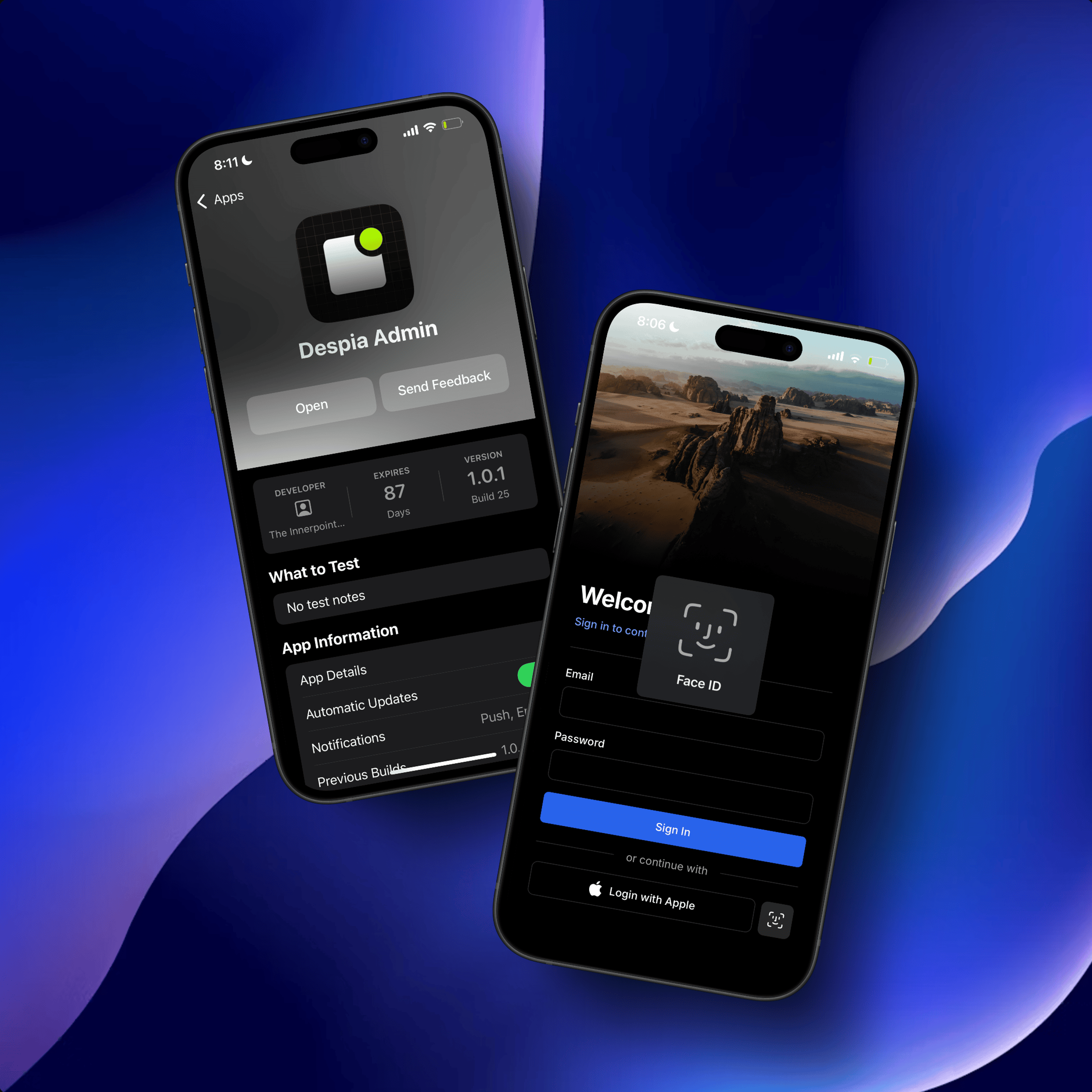 Despia TestFlight